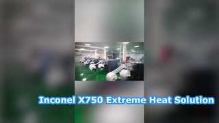 Liga Inconel X750 de alta resistência para temperaturas extremas