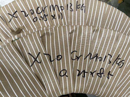 Tira X20CrMo13 cortada de aço inoxidável em EN 1,4120 da bobina